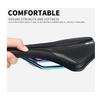 TOSEEK Racing Bicycle Saddle Training Grade Man Road Tt TimeTrial Triathlon Bike Lightweight Cushion Seat PRO143