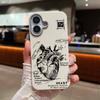 Чехол из ТПУ с рисунком в виде сердца и текстурой из матовой кожи для iPhone 16 Pro Max 15 Pro 14 13 12 11, мягкий, ударопрочный, тонкий чехол для телефона