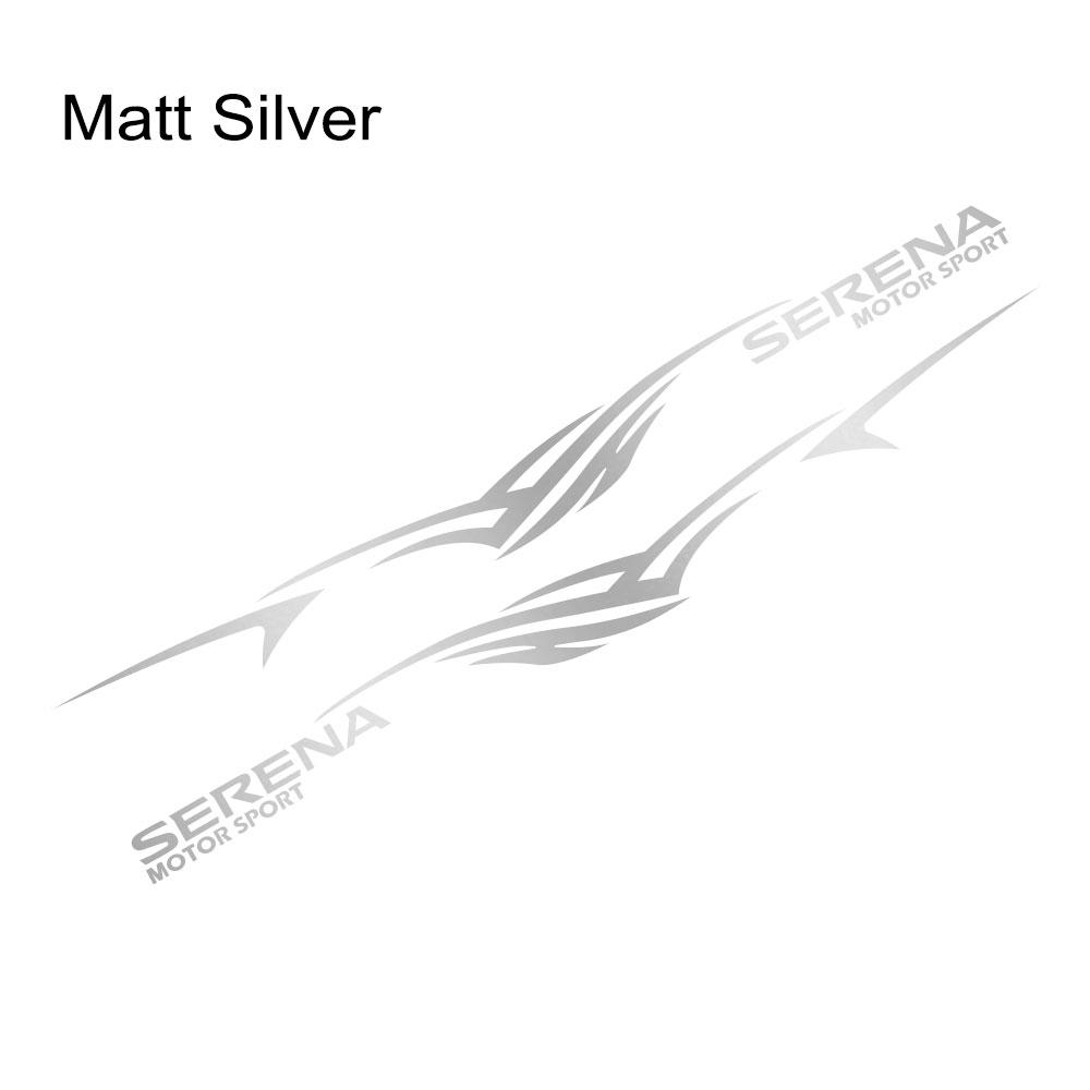 2 шт., наклейки на боковые двери автомобиля для Nissan Serena C23 c25 c26 c27, длинные полосы, автоспортивная графика, виниловые наклейки, тюнинг