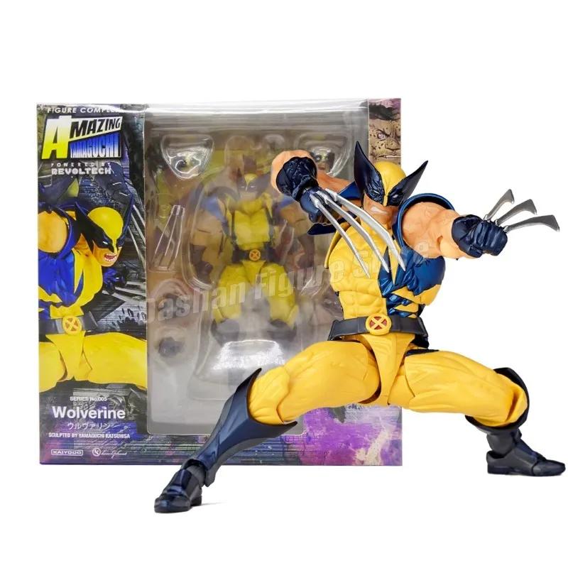 Amazing Yamaguchi 025EX 3 Action Figure PVC Collection 15cm Revoltech Wade Winston Wilson Movable Figures Model Toys
