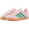Adidas Кроссовки Gazelle Comfort Closure El C Clear Pink Court Green для детей Bliss-Pink JQ7837