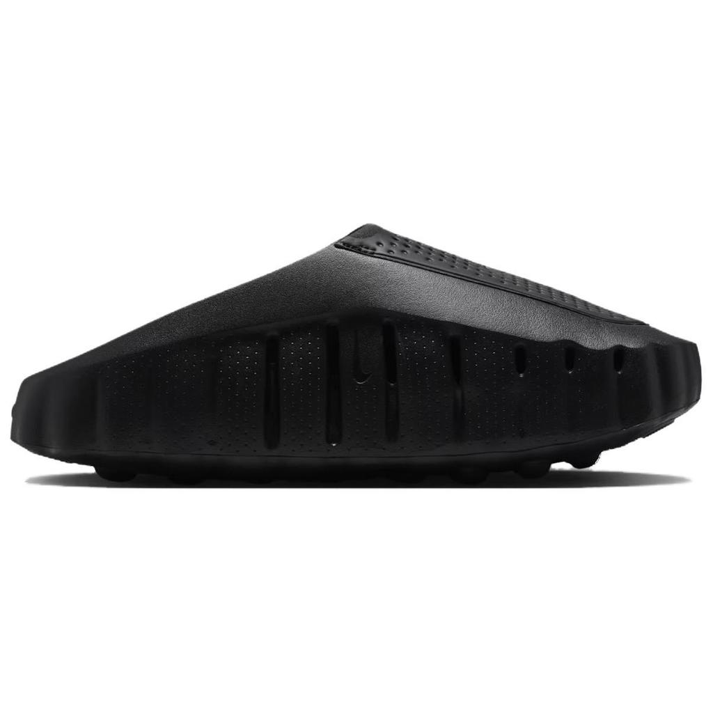 Nike Mind 001 'Triple Black' (унисекс) Черные / Антрацитовые / Холодно-серые закрытые тапочки HQ4307 005