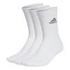 Adidas Unisex Adult Logo Cushioned Crew Socks (Pack of 3)