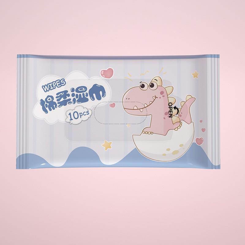 Infant Hand & Mouth Cotton Soft Wet Wipes - Gentle Clean for Baby