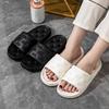 New Bathroom Leaking Slippers Men and Women Four Seasons Home Hotel Homestay Couple Hollowed Out Quick Drying Bath Cool Slippers