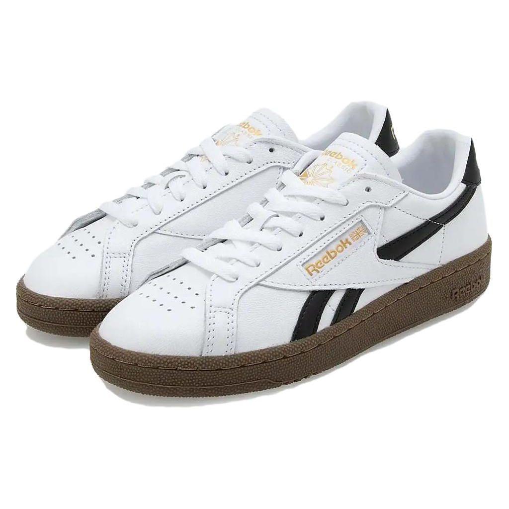 Reebok Кроссовки унисекс Club C Grounds UK White Black Gum 100202325