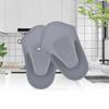 Non-Slip Oven Glove Anti-scald Hand Clip Durable Silicone Oven Mitts  Microwave