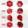 4Pcs Engine Oil Cap Brake Fluid Cap Wiper Washer Cap Radiator Cap Cover Trim Set, Aluminium Alloy Engine Oil Cap Cover Decorative Set Accessories for