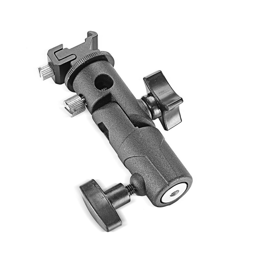 Вспышка NEEWER для камеры включает в себя стойку для зонтичной вспышки Speedlite, совместимую с Pentax Olympus и другими источниками света, кронштейн E-типа, универсальный, вращающийся на 180°,