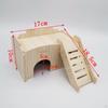 Hamster House and Hideout Cage Accessories Fun Cabin Gerbil for Small Pet