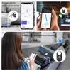 Автомобильные наклейки Для Alfa Romeo GPS-трекер Для отслеживания телефона Работает с Google Find My Bluetooth-локатор Искатель Глобальное позиционирование A