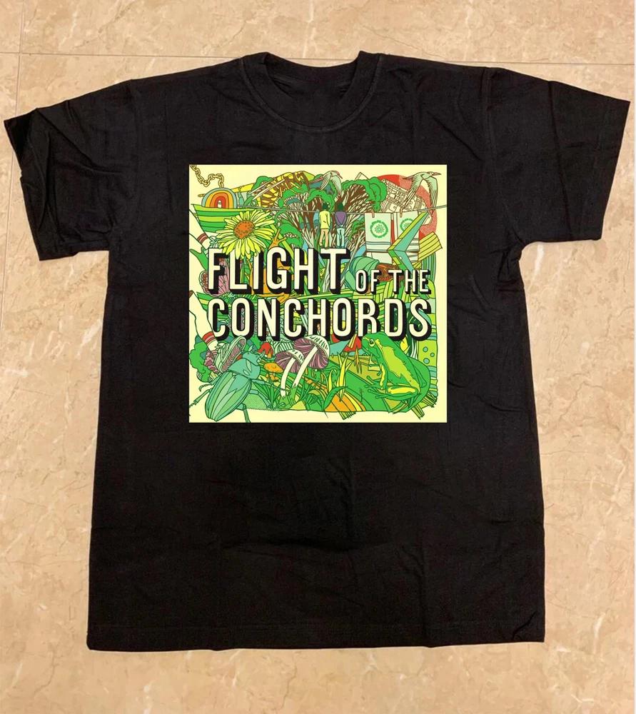 Flight Of The Conchords Black Cotton Shirt S5xl Unisex Cl612