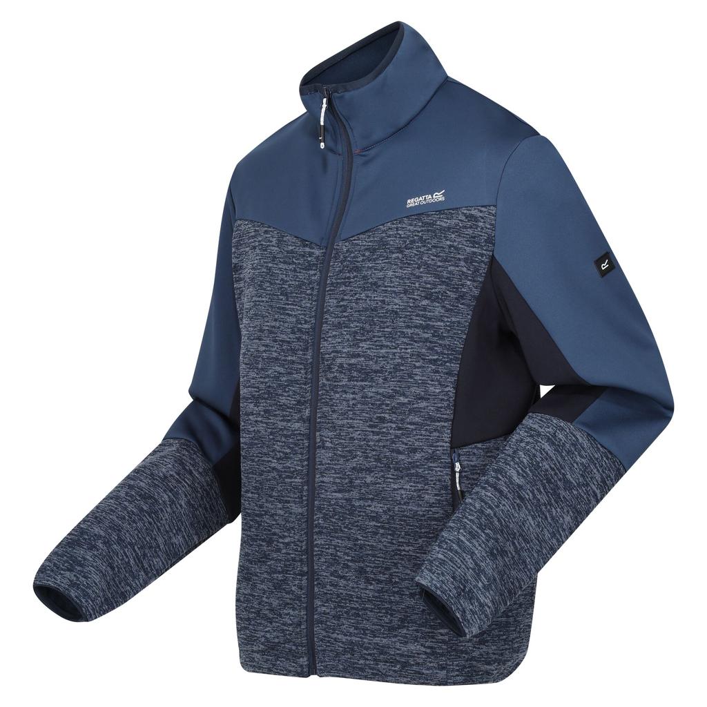 Regatta Mens Coladane VI Marl Full Zip Fleece Jacket