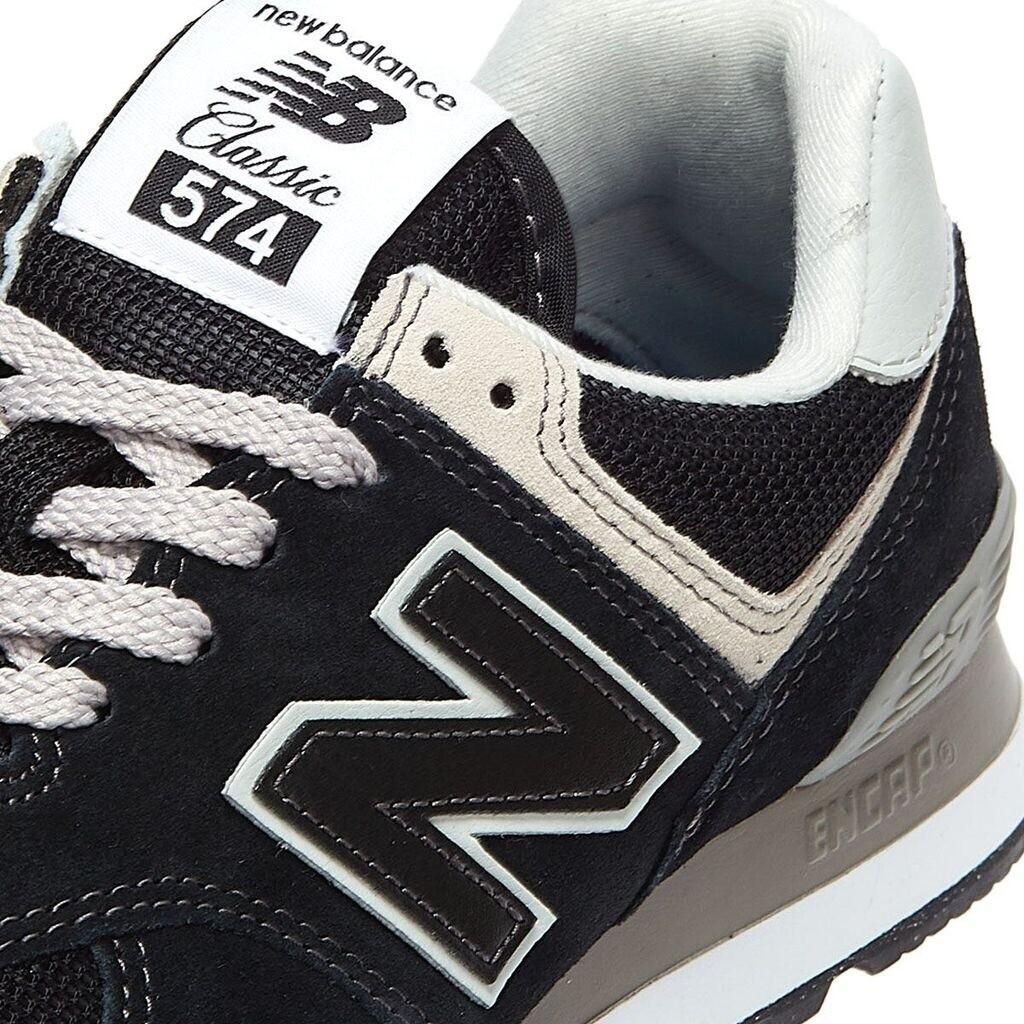 Кроссовки New Balance 574 Core черный с белым