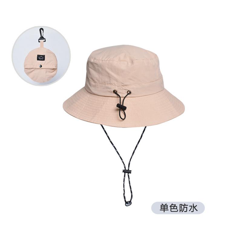 Новая летняя водонепроницаемая шляпа-ведро для мужчин, для рыбалки, альпинизма, складная, для хранения, цветная, солнцезащитная шляпа для детей