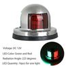 Yacht Navigation Signal Light MotorBoat Boat Signal Lamp Practical Red Green Sidelight