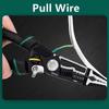 9-in-1 Wire Stripping Pliers Household Wire Pliers Broken Wire Peeling Pliers Professional Labor-saving Pliers Electrician Pliers