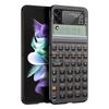 Чехол для телефона Samsung Galaxy Z Flip 3 4 5 6 Складной Черный Корпус Ретро Калькулятор Для Samsung Z Flip4 Flip5 ПК Жесткая Крышка