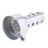 Motorcycle Exhaust Baffle O D 42mm Noise Reducer Insert Metal Muffler Accessory for Exhaust Systems Street Bikes