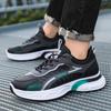 Men's Shoes 2024 New Spring Breathable Mesh Flying Woven Mesh Shoes Sports Leisure Running Soft Sole Versatile Trend Trendy Shoes