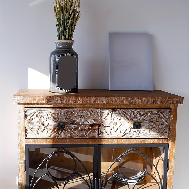 20 шт. Ручки для шкафа, матовые черные ручки для ящиков комода, ручки для дверей шкафа, с винтами