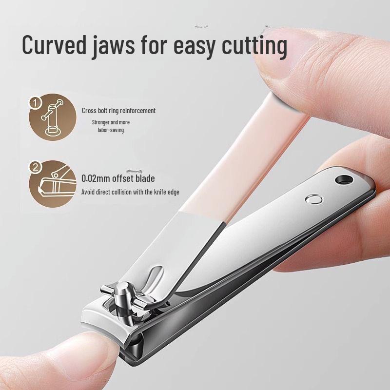 Набор кусачек для ногтей с градиентным цветом: Четырехсекционный вращающийся мешок с большими и малыми косыми клипсаторами