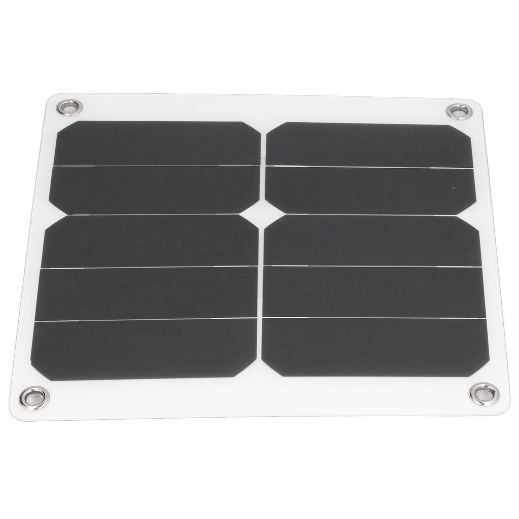15W Solar Panels USB High Conversion Efficiency Light 5V Portable Solar Power Bank for Camping