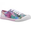 Womens/Ladies Jazzin Candy Tie Dye Casual Shoes