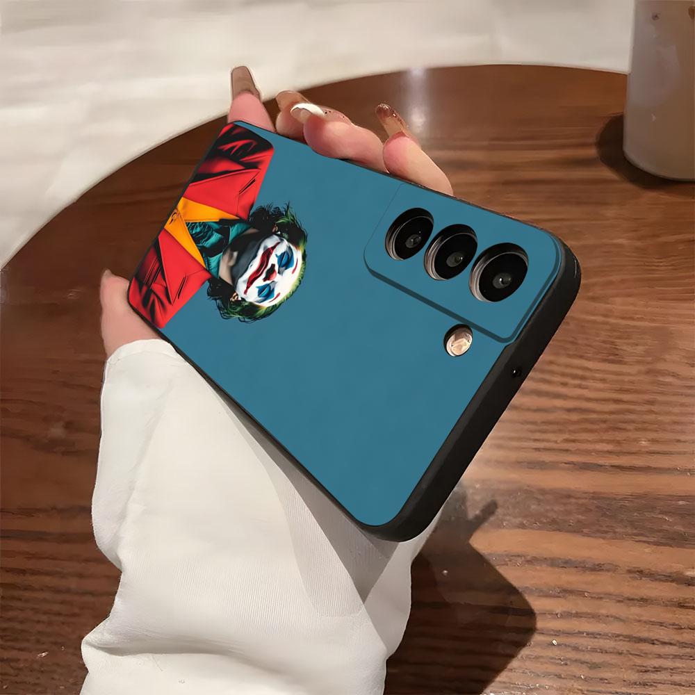 Счастливый F-Face J-Jokers Чехол для телефона для Samsung S26 S25 S24 FE S23 S22 S21 Plus S20 Ultra Note20Ultra Черный Мягкий чехол