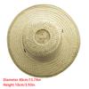 Bamboo Shade Hat Summer Shade Hat Farmers Work Sun Hat Outdoor Garden Shade Breathable Straw Hat