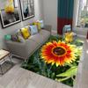 3D Подсолнух Узор Домашние Ковры для Гостиной Спальни Ванной Кухни Коврик Детская Игровая Большой Ковер Ребенок Ползать Напольный Коврик