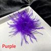 Women Fashion Feather Headwear Jewelry Decor Bridal Hairband Ostrich Feathers Brooch Pin