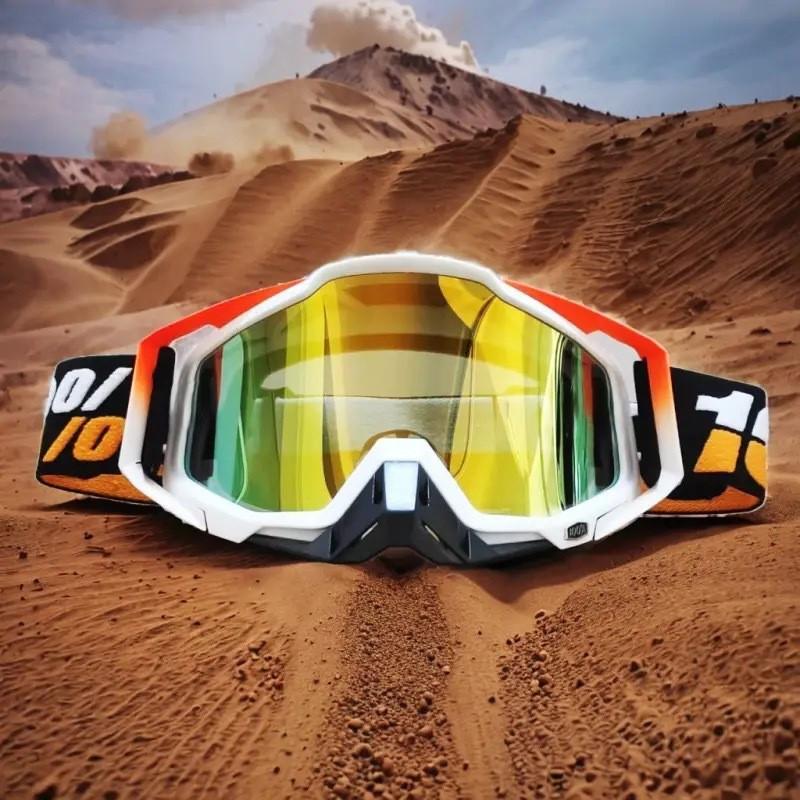 Ветрозащитные мотоциклетные и лыжные очки для использования за границей: 100% Внедорожная езда, катание на природе и защита при скоростном спуске
