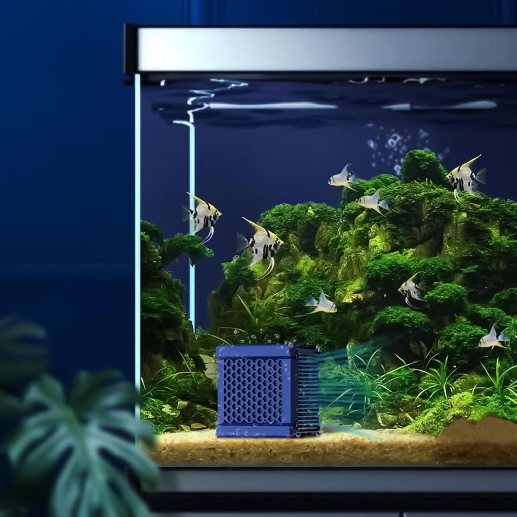 Water Trough Filter For Fish Tank Activated Carbon Fish Tank Water Filter Odor-Control Filtration Aquarium Accessories For Pond
