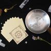 Altar Candle Incense Astrology Moon Star Phase Silver Holder Jewelry Dish