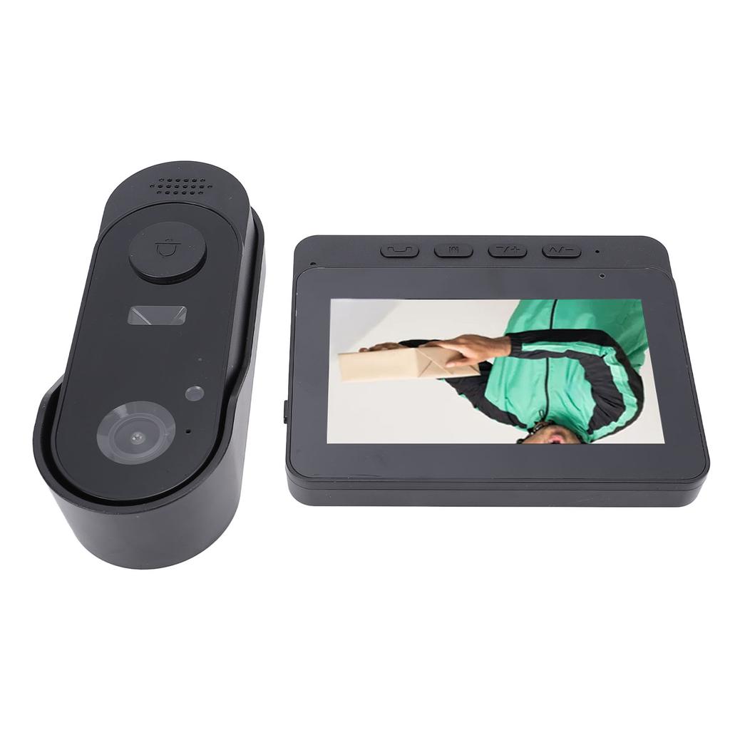 Система видеодомофона, защита от дождя, сопряжение одним касанием, противоугонный дверной звонок с сообщением 4,3 дюйма