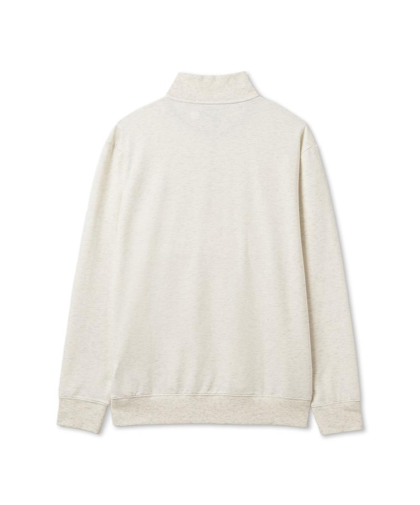 Pollolalpeulolengolpeu Classic Water-Repellent Terry Sweatshirt - Ivory