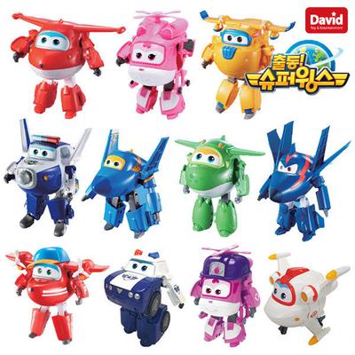 Super Wings Transformer Robot Игрушечный самолет-трансформер 5 сезон