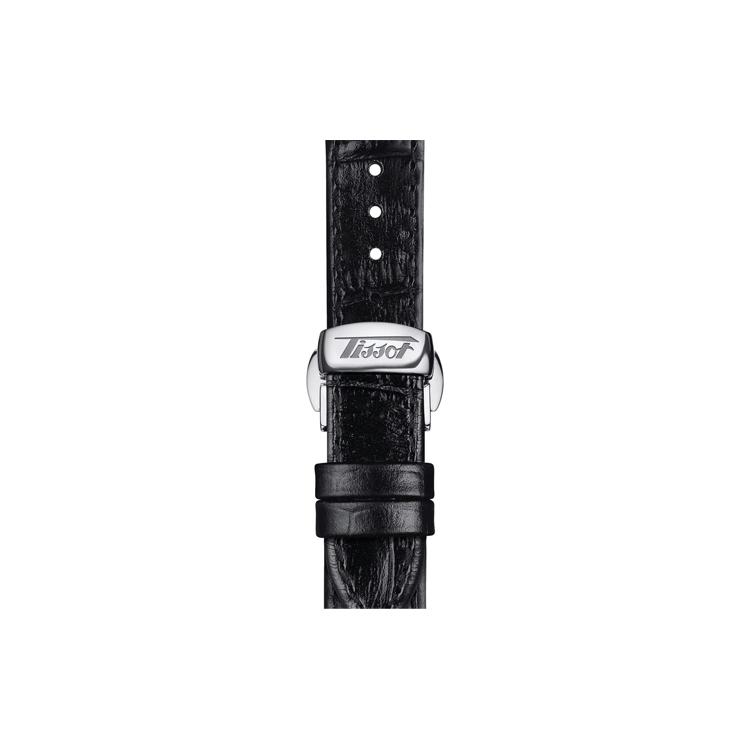 Tissot Часы Porto Collection, кварцевый механизм, унисекс, 42,5 мм, черный циферблат, корпус из нержавеющей стали, T128.509.16.052.00