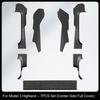 For Tesla Model 3 Highland 2024 Door Sill Strip Guard Mat Trunk Threshold Protector Side Anti-kick Pad Magic Hook Installation