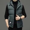Хлопковый жилет мужской новый осенне-зимний модный тренд жилет весенне-осенний пуховик
