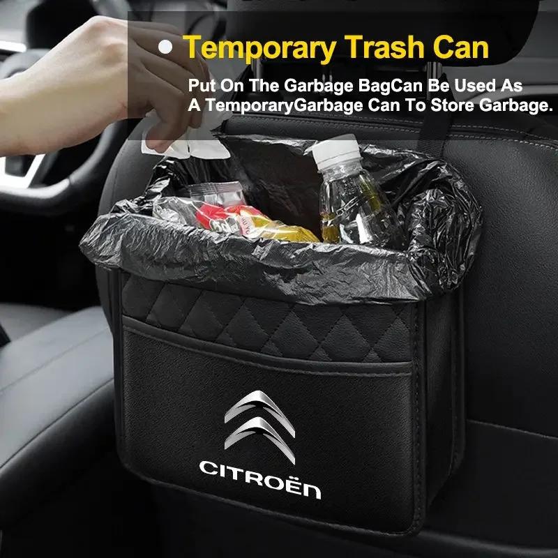 Car Storage Bag Multi-function Seat Back Storage Pocket Suspension For Citroen C1 C2 C3 C4 C5 X7 Berlingo Xsara C8 C4L DS3 DS6