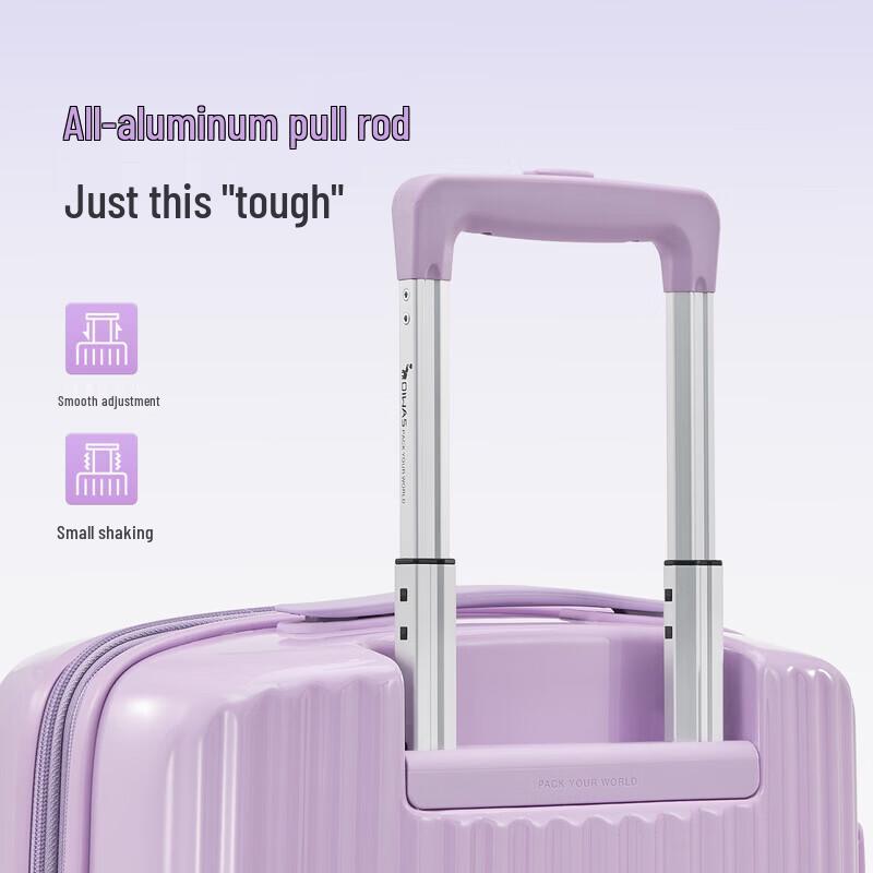 OIWAS Large Capacity Bouncy Carry-on Suitcase