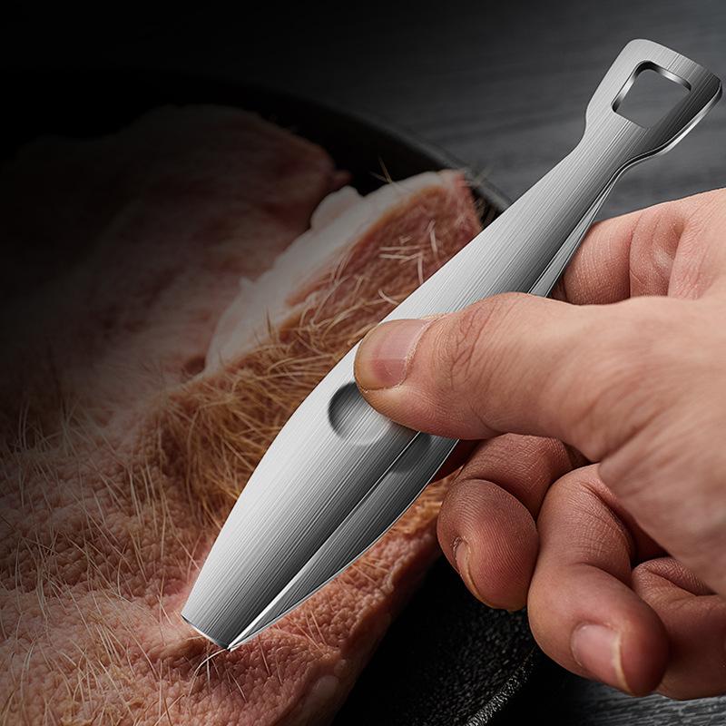 Кухонный пинцет из нержавеющей стали 304 для удаления волос и рыбных костей