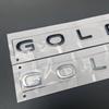 2026 Hot For VOLKSWAGEN VW For VW Golf 8 Rline Rear Vehicle Logo Post Character Mark English Letter Golf Logo Silver