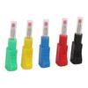 10PCS 4mm Retractable Banana Plug Weldable Test S Ends CAT II 600V 32A 5 Color for 3C Digital