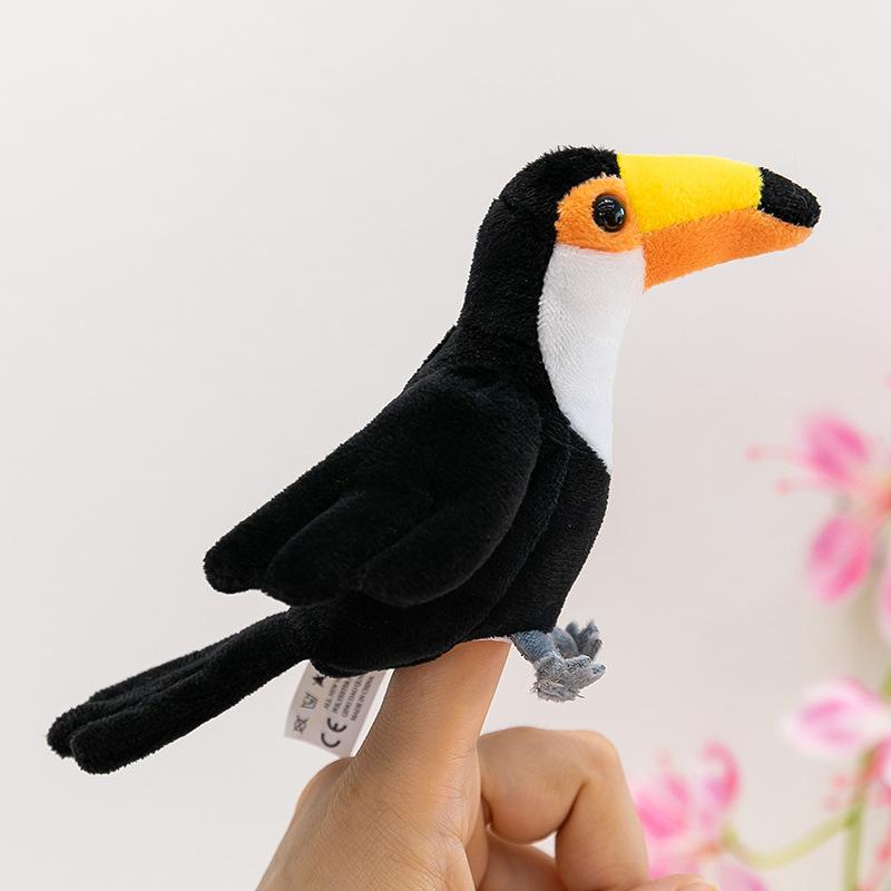 Лесное животное Пальчиковая кукла Панда Плюшевая игрушка Дети Океан Акула Кукла