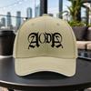 Aoda Printed Sandwich Baseball Cap Unisex Adjustable Duckbill Cap Multiple Colors