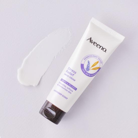 Aveeno Крем для рук «Снятие стресса» с ароматом лаванды 50 г