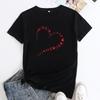 Summer Butterfly Love Printed Cotton Loose Casual Round Neck Large Short Sleeves T-Shirts Women's
